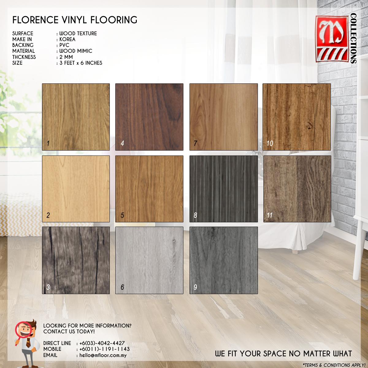 FLORENCE VINYL FLOORING (2MM)