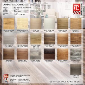 LAMINATE FLOORING (12MM)