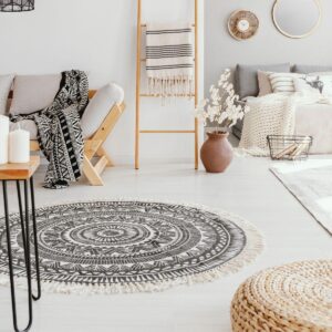 Round Circle Area Rug