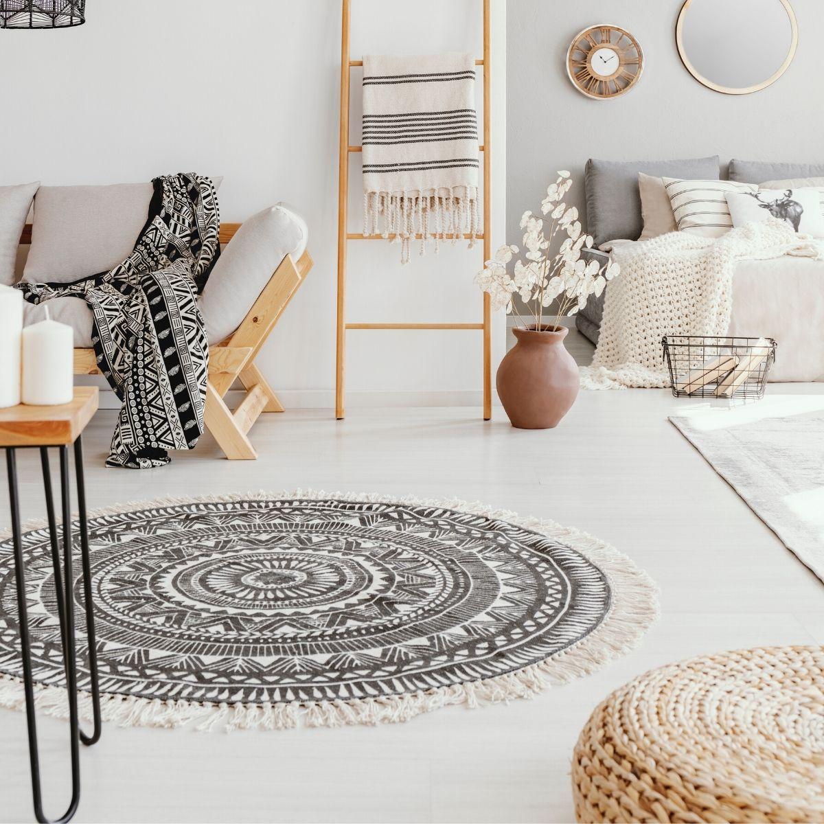 Round Circle Area Rug